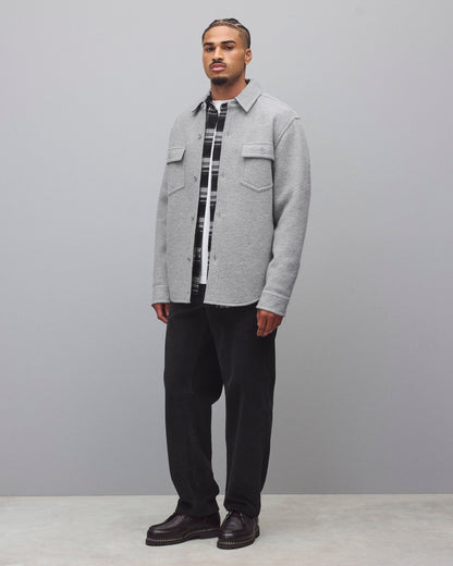 Boiled Wool Warden Overshirt