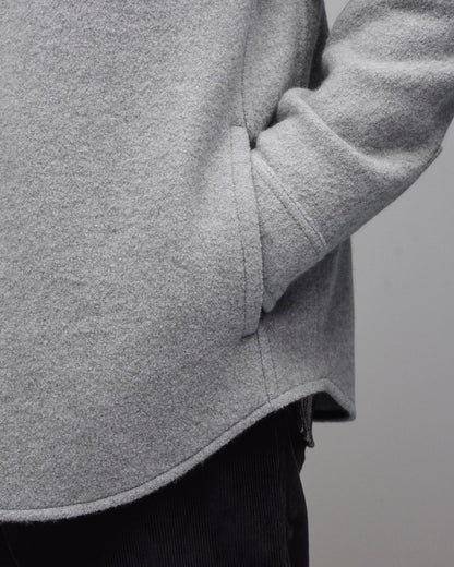 Boiled Wool Warden Overshirt