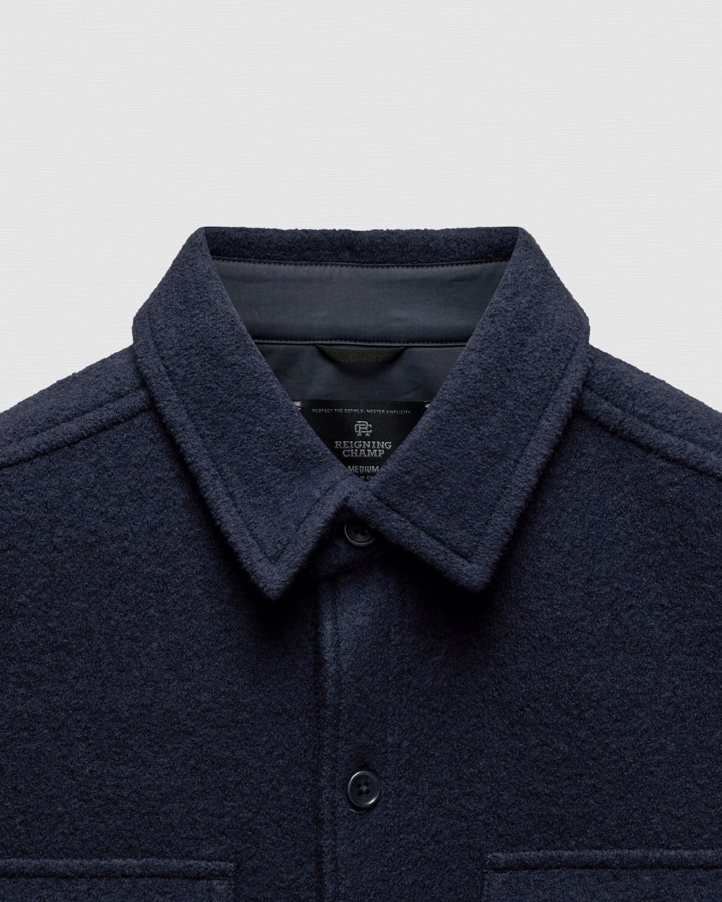 Boiled Wool Warden Overshirt