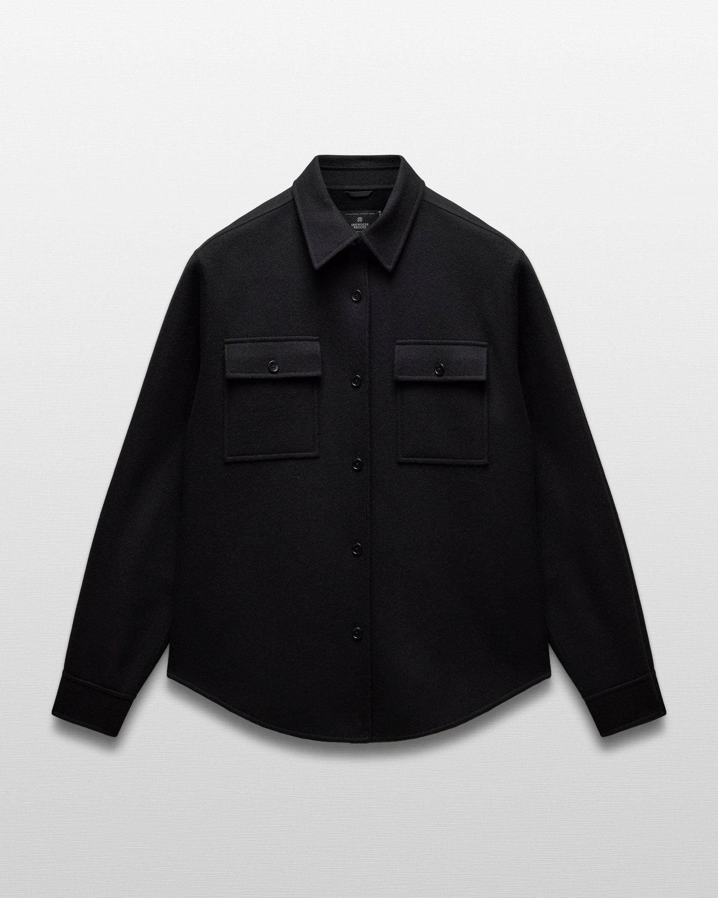 Double Faced Wool Concourse Overshirt