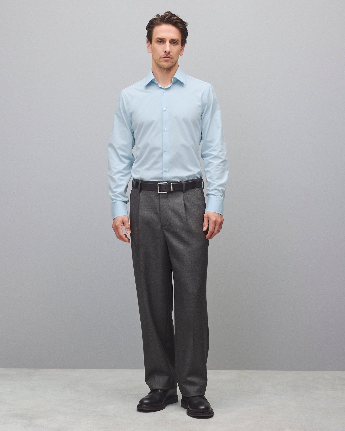 Cotton Poplin Whitney Slim Shirt