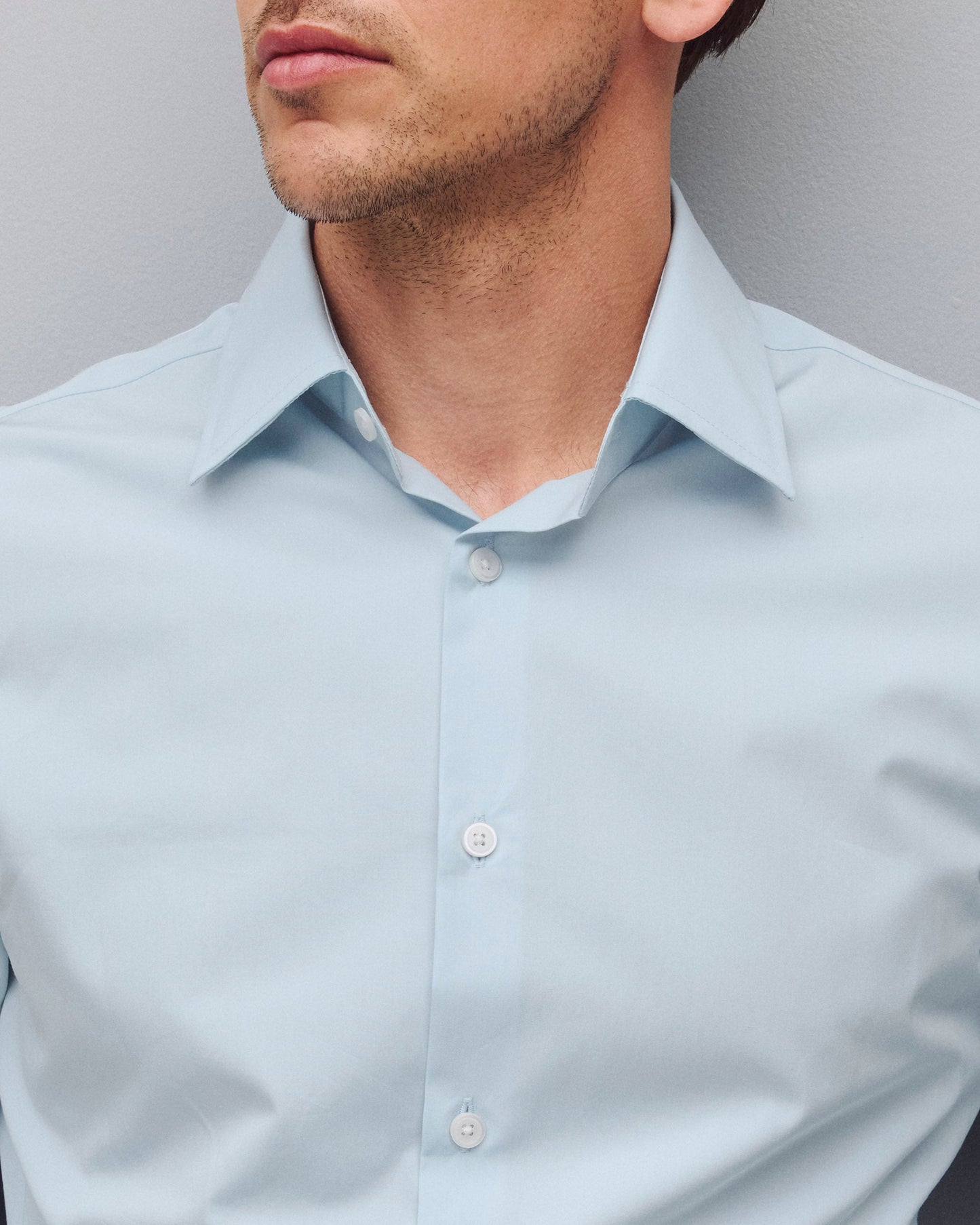 Cotton Poplin Whitney Slim Shirt