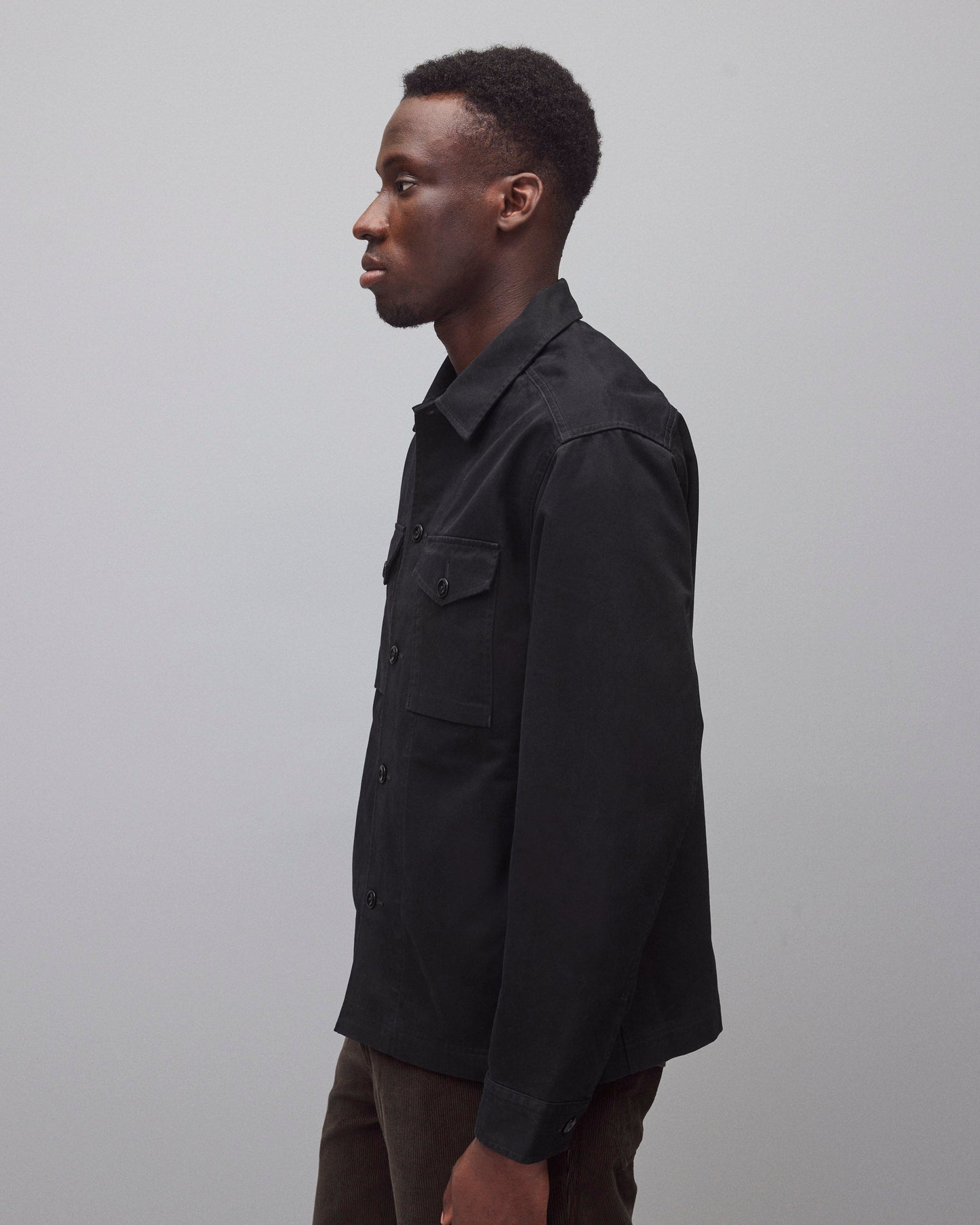 Cotton Chino Keeper Standard Overshirt