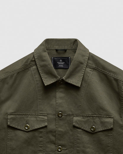 Cotton Chino Keeper Standard Overshirt