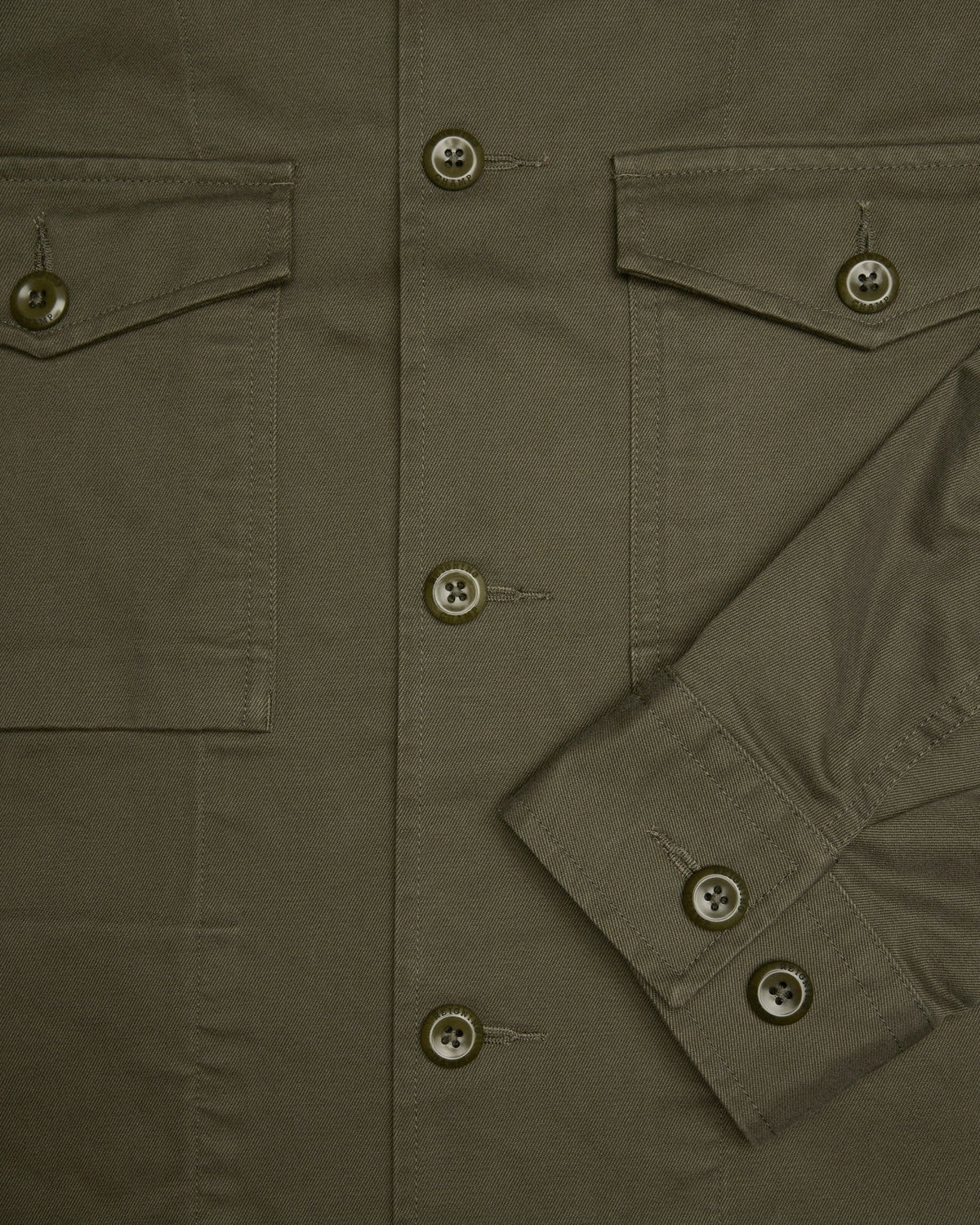 Cotton Chino Keeper Standard Overshirt