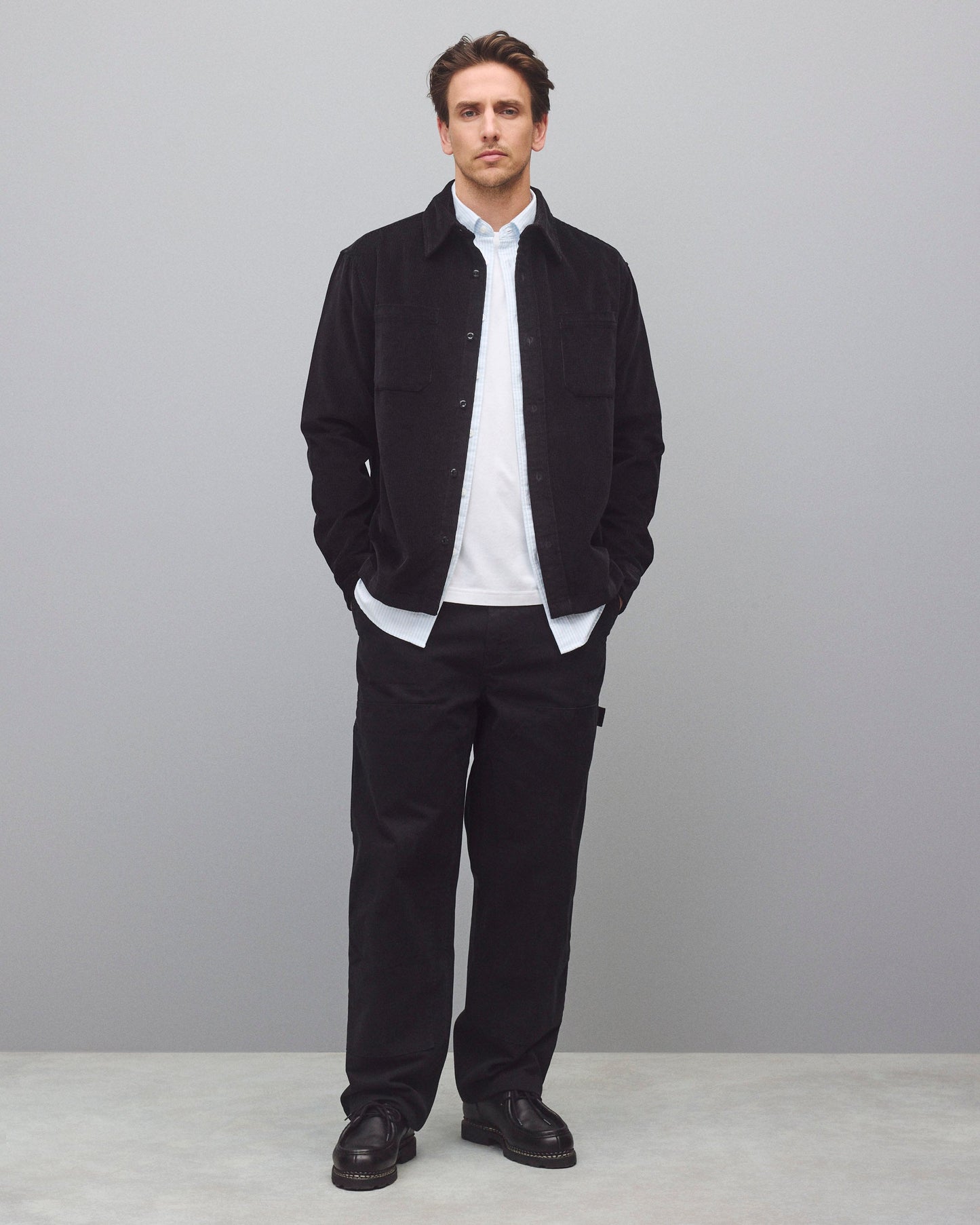 Corduroy Campus Standard Overshirt