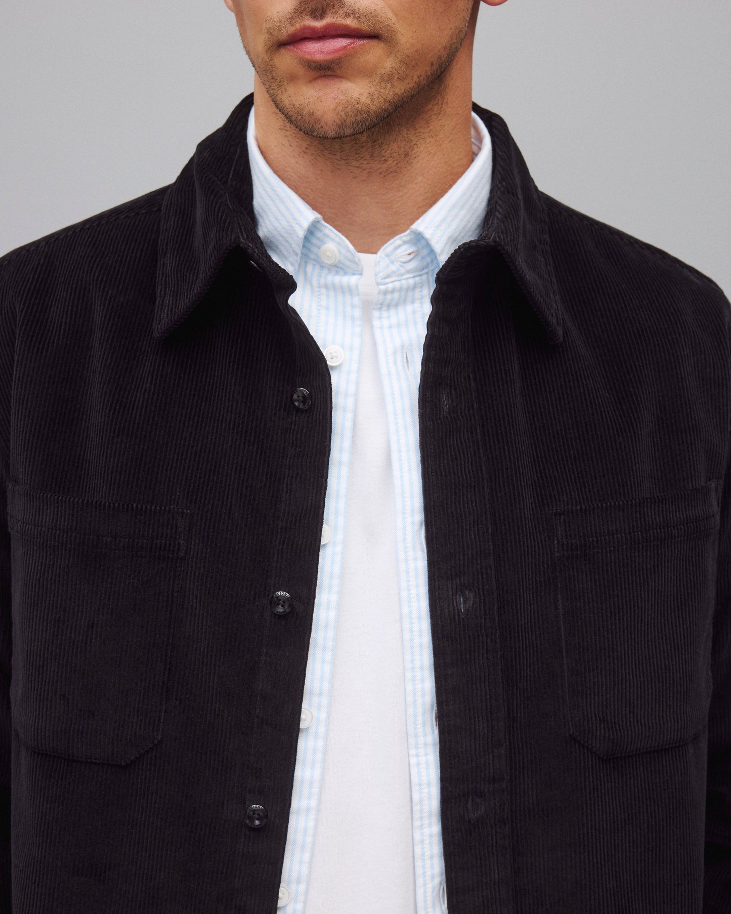 Corduroy Campus Standard Overshirt