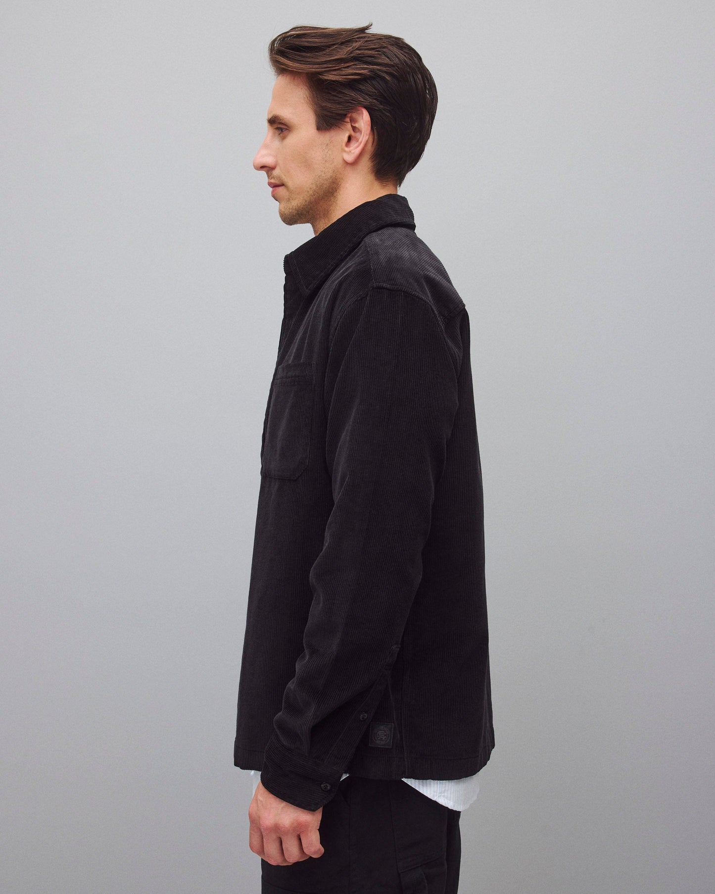 Corduroy Campus Standard Overshirt