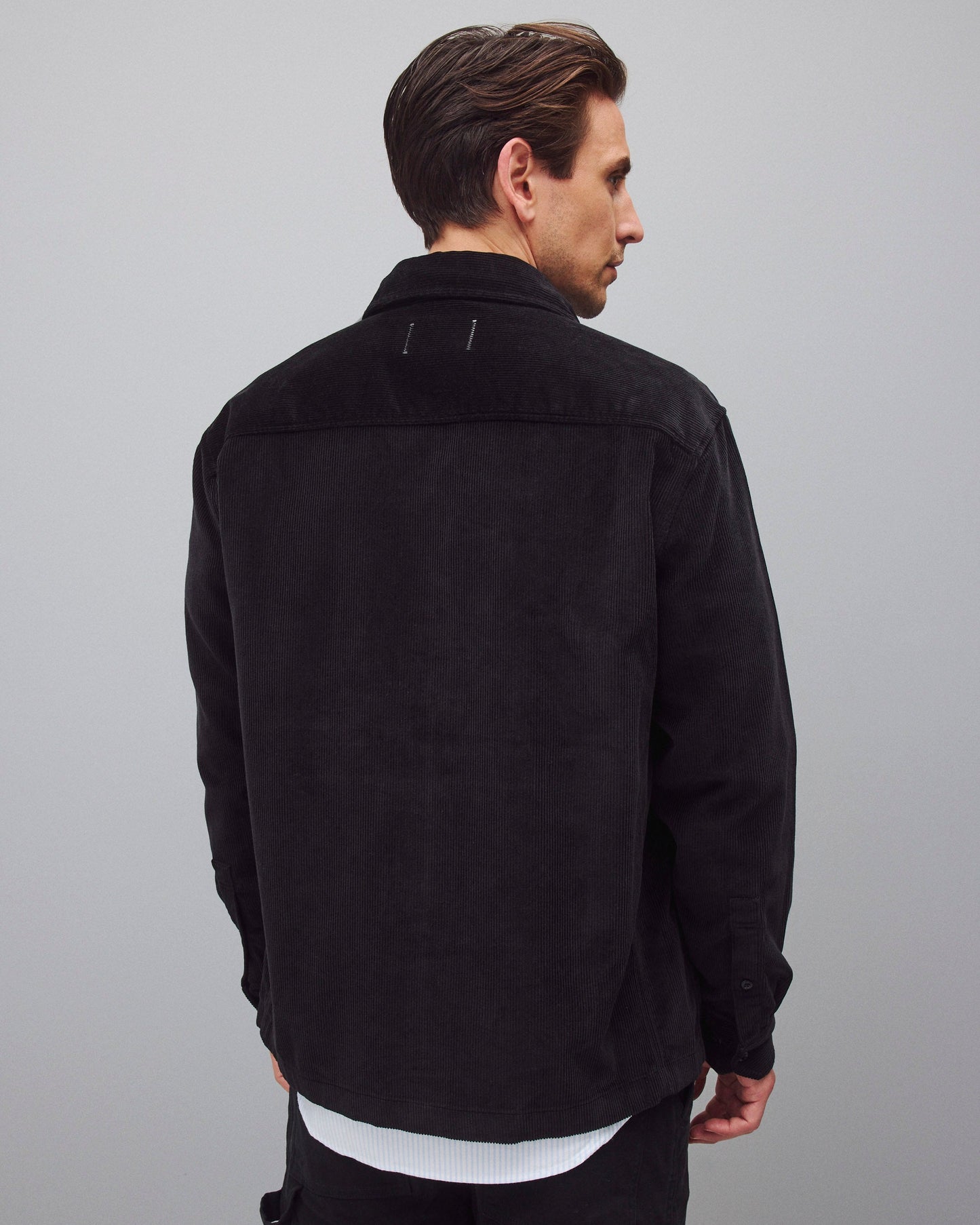 Corduroy Campus Standard Overshirt