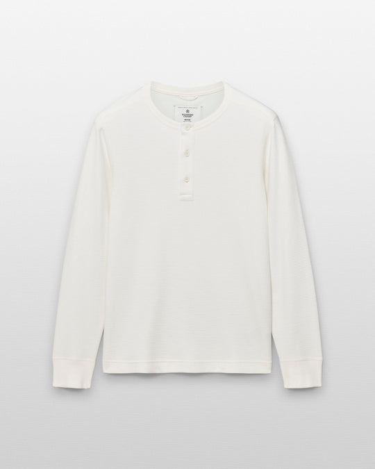 Lightweight Waffle Standard Henley