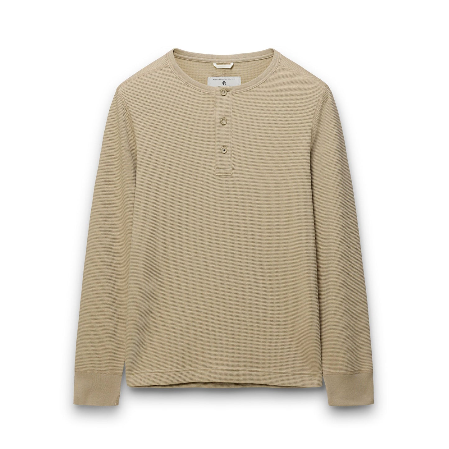 Lightweight Waffle Standard Henley