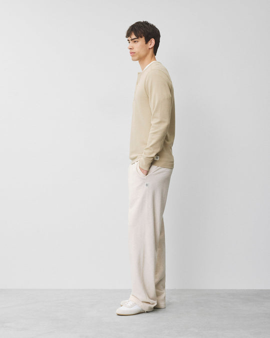 Lightweight Waffle Standard Henley