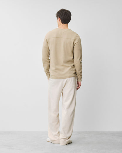 Lightweight Waffle Standard Henley