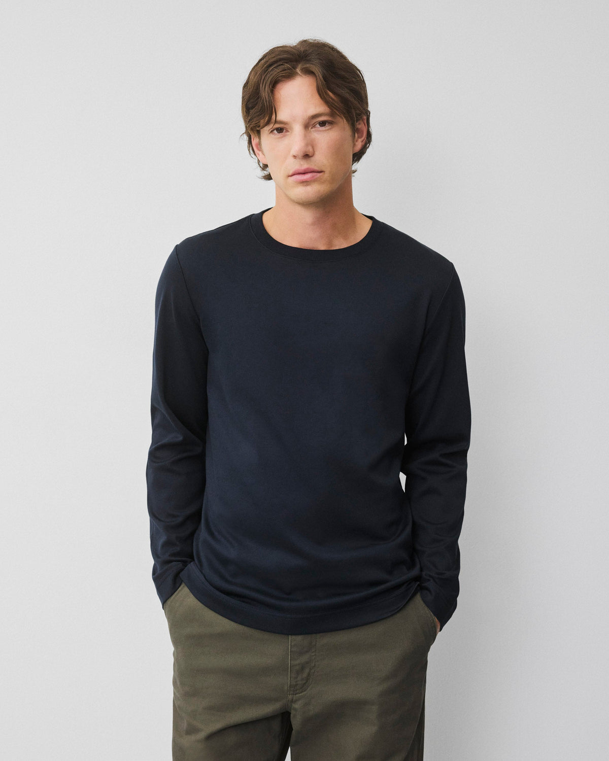 Cotton Interlock Standard Longsleeve