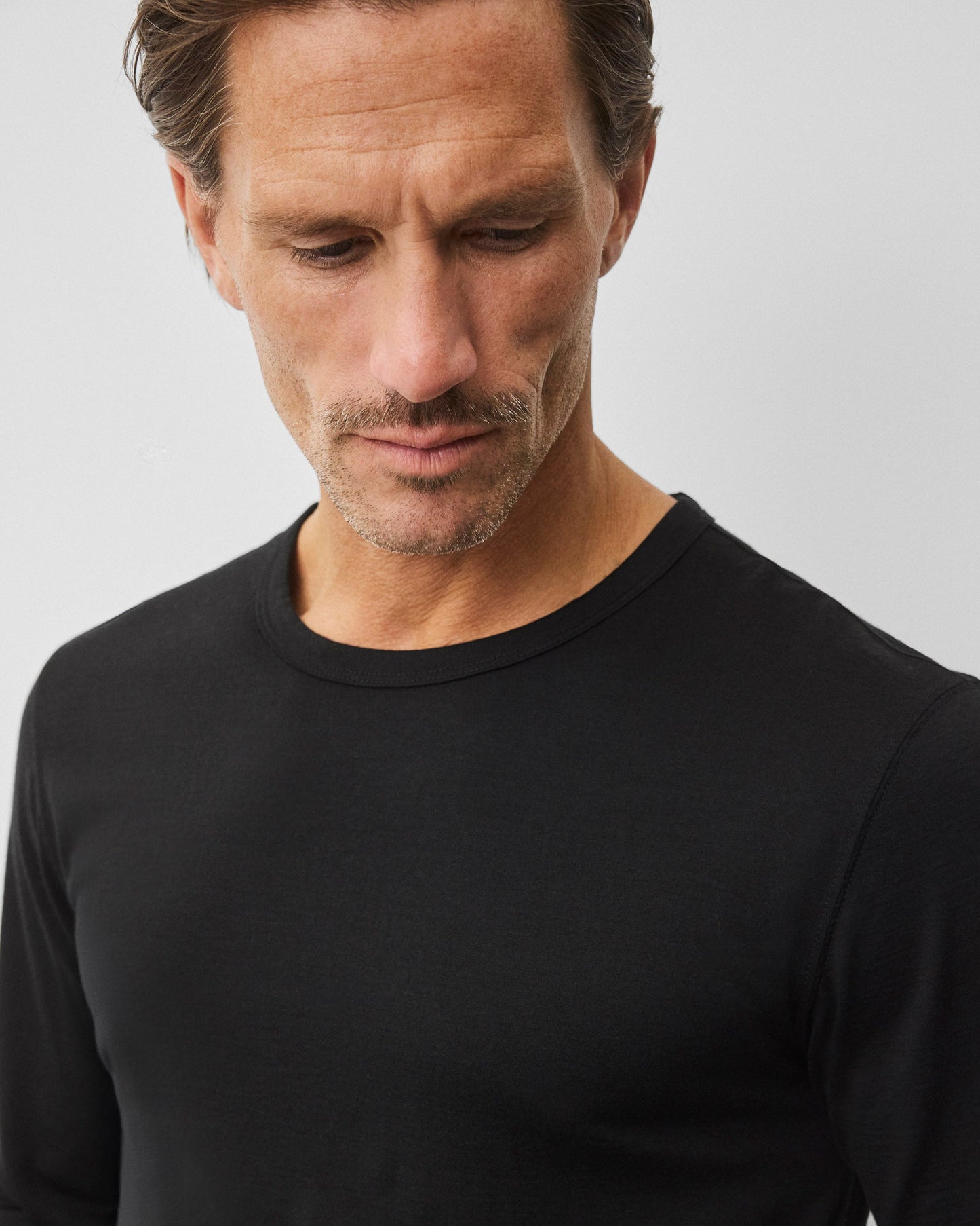 Merino Jersey Vista Slim Long Sleeve