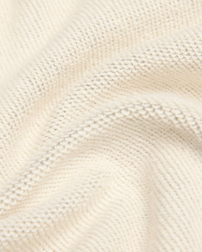 Midweight Terry Standard Button Mockneck