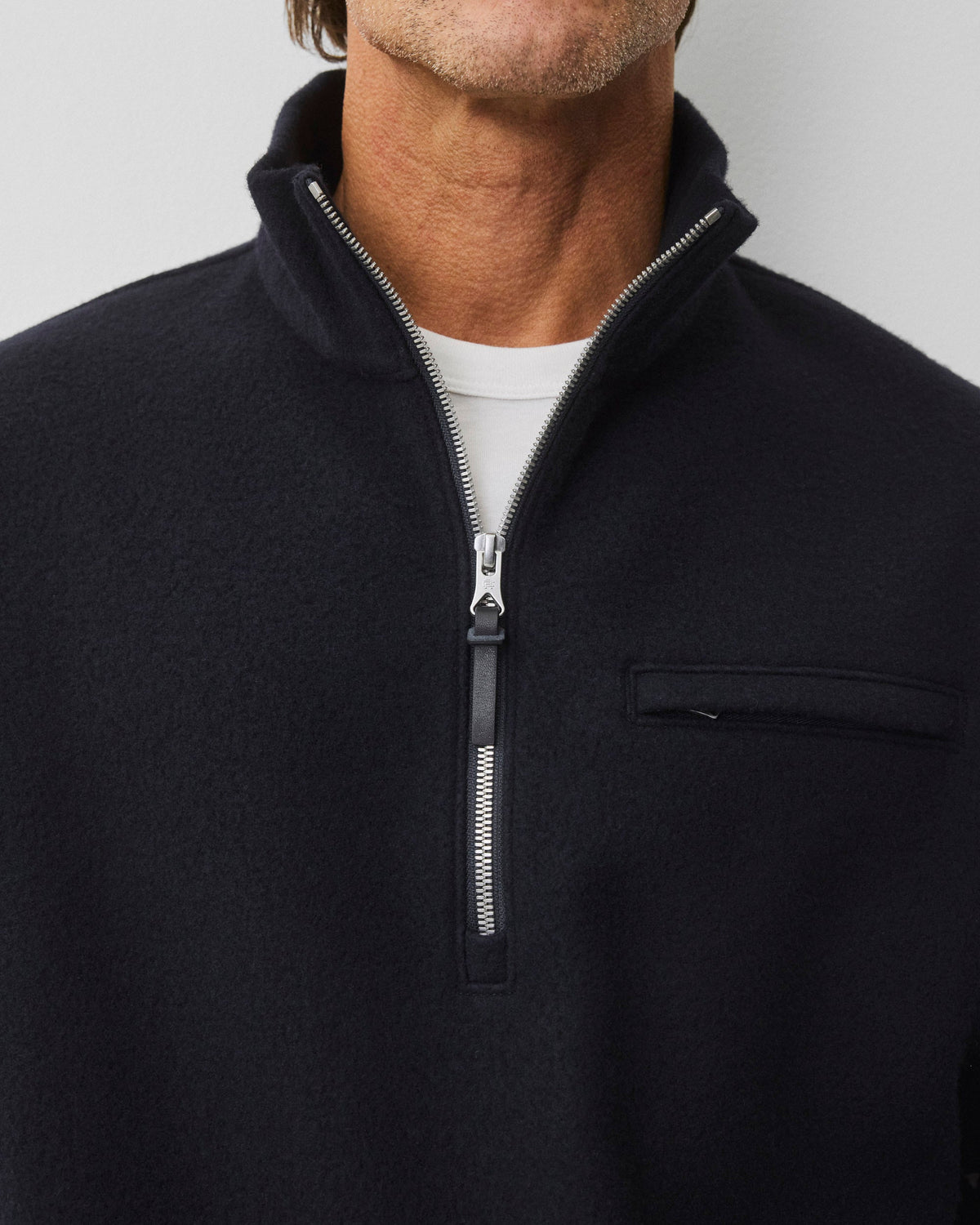 Wool Fleece Ridge Half Zip
