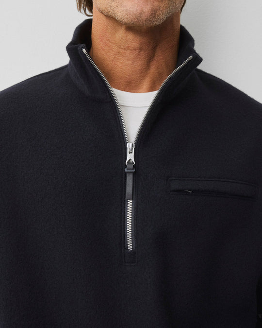 Wool Fleece Ridge Half Zip