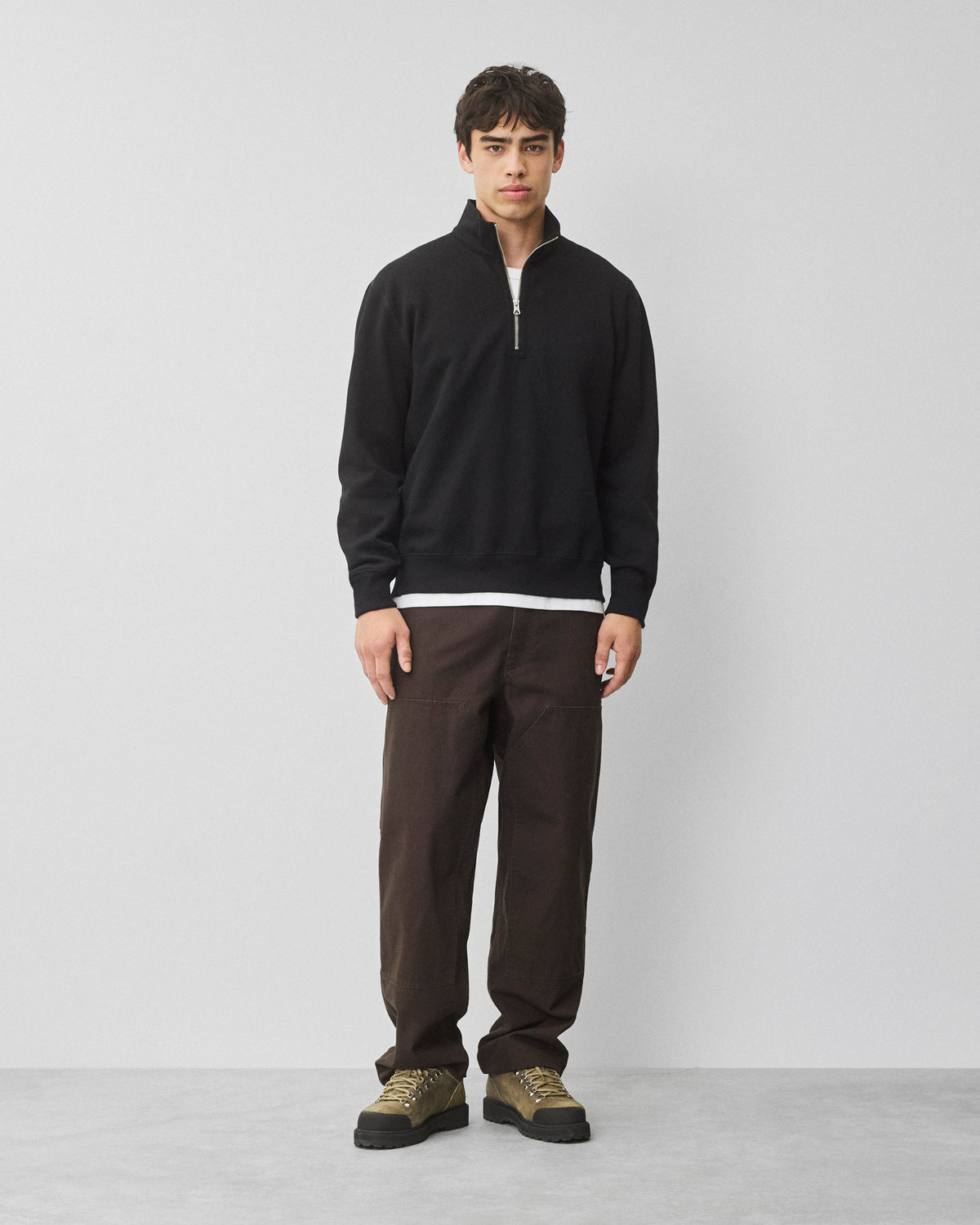Brushed Fleece Standard Quarter Zip