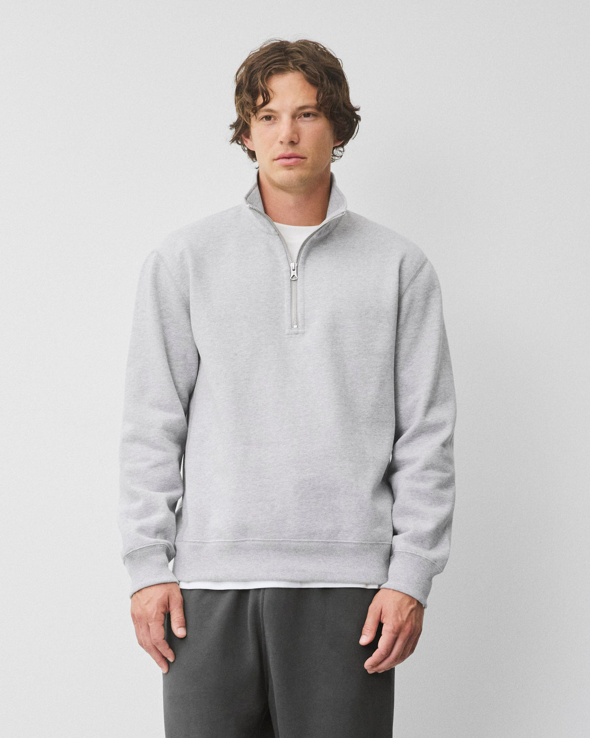 Brushed Fleece Standard Quarter Zip