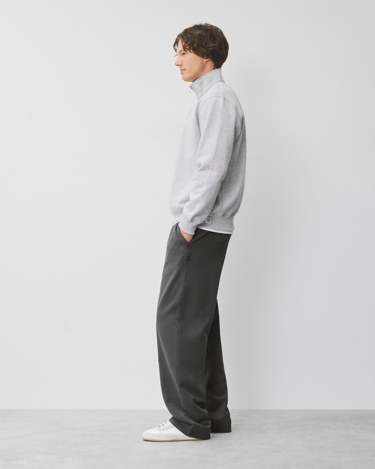 Brushed Fleece Standard Quarter Zip