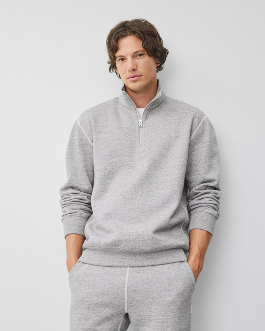 Brushed Fleece Standard Quarter Zip