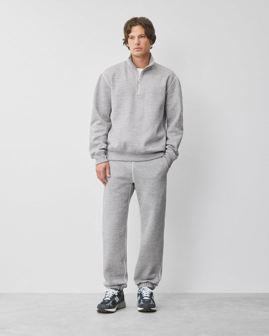 Brushed Fleece Standard Quarter Zip