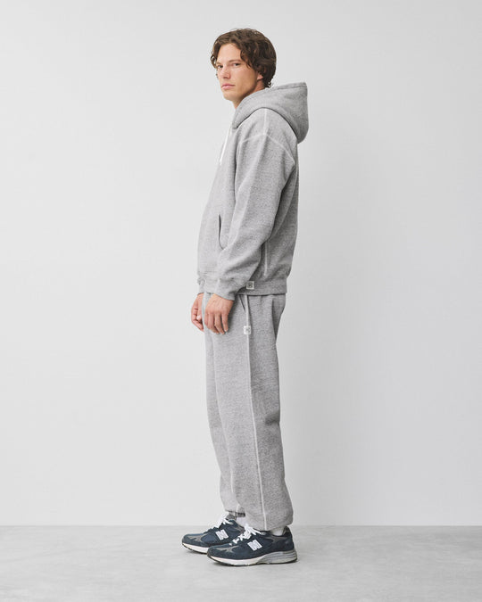 Brushed Fleece Relaxed Hoodie