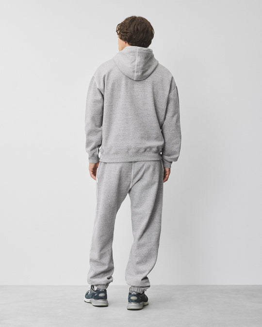 Brushed Fleece Relaxed Hoodie