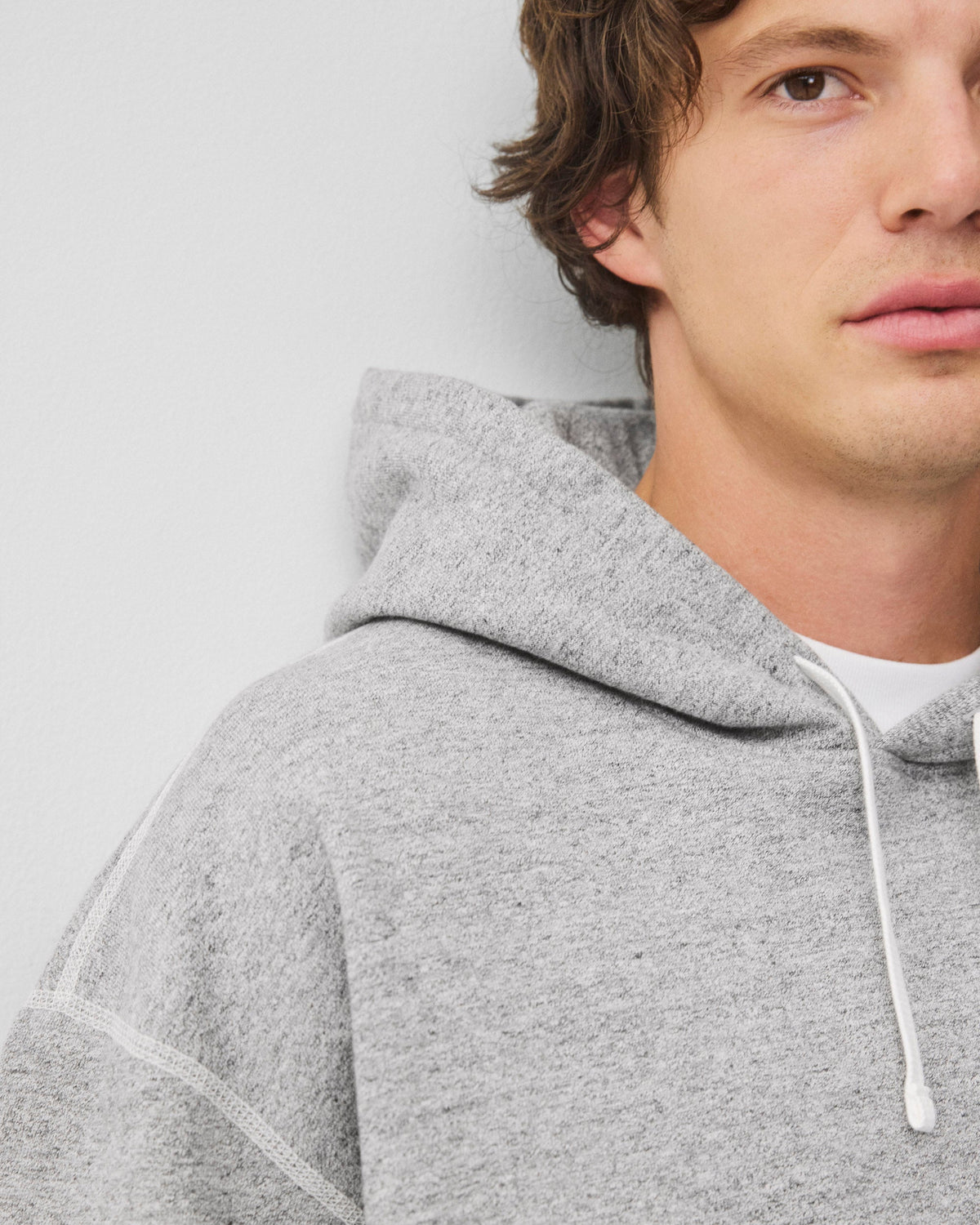 Brushed Fleece Relaxed Hoodie