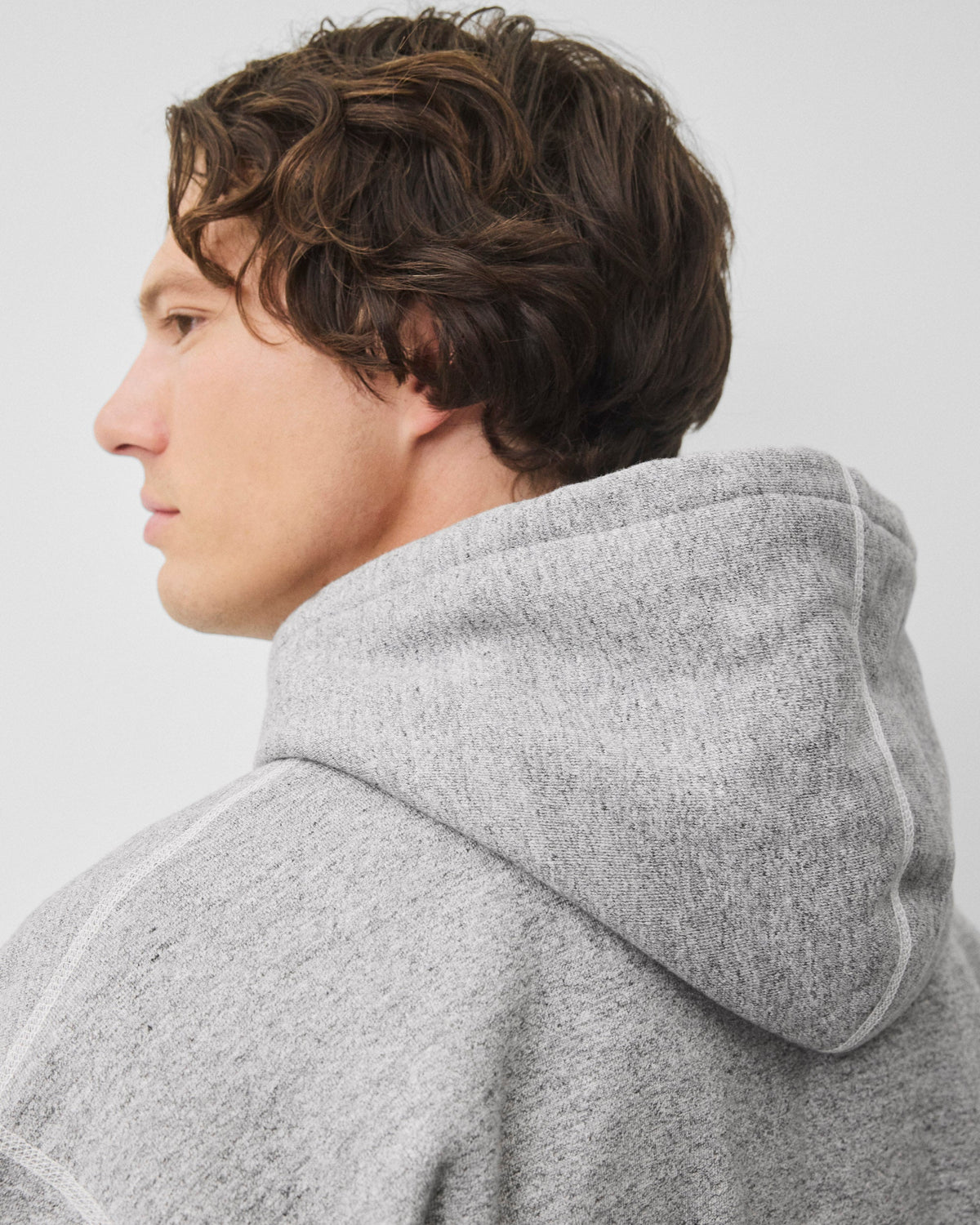 Brushed Fleece Relaxed Hoodie
