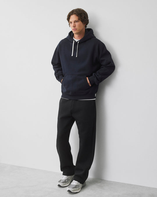 Brushed Fleece Relaxed Hoodie