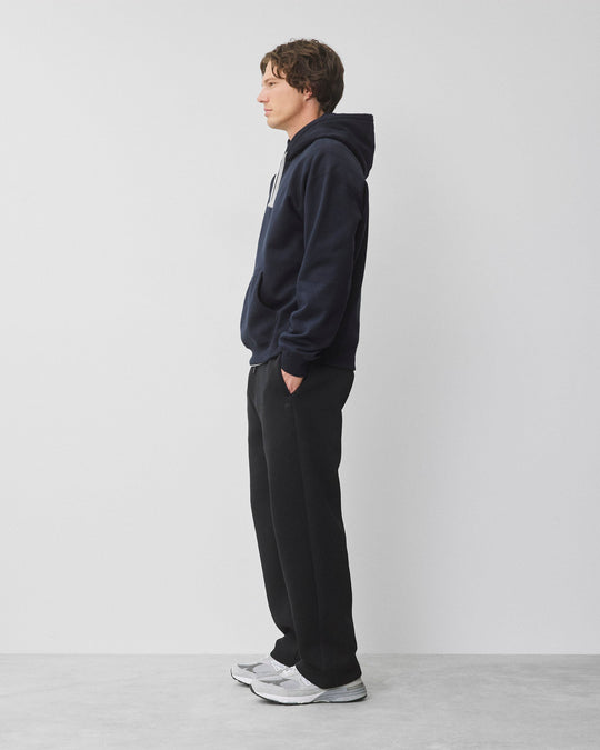 Brushed Fleece Relaxed Hoodie