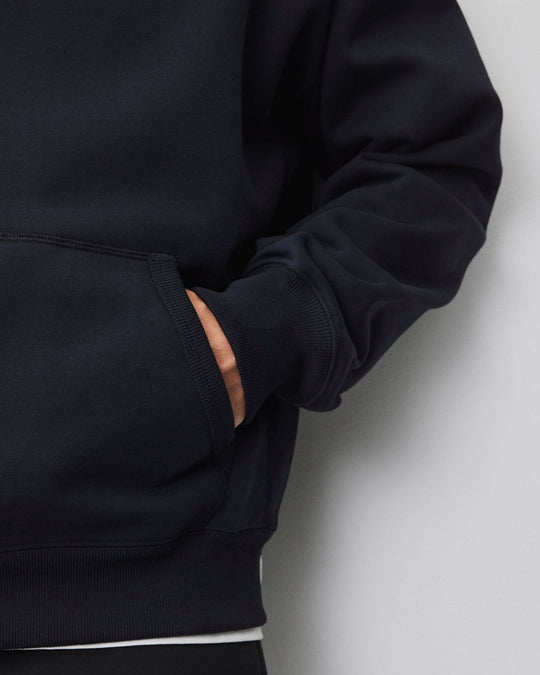 Brushed Fleece Relaxed Hoodie