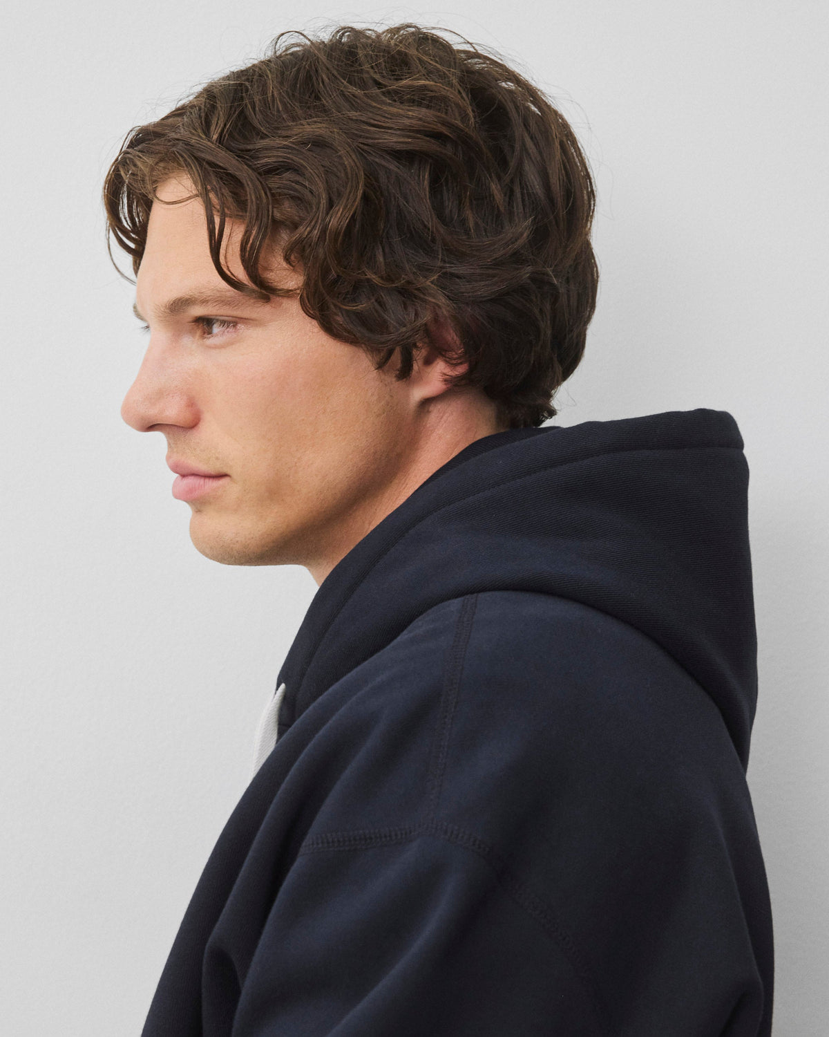 Brushed Fleece Relaxed Hoodie
