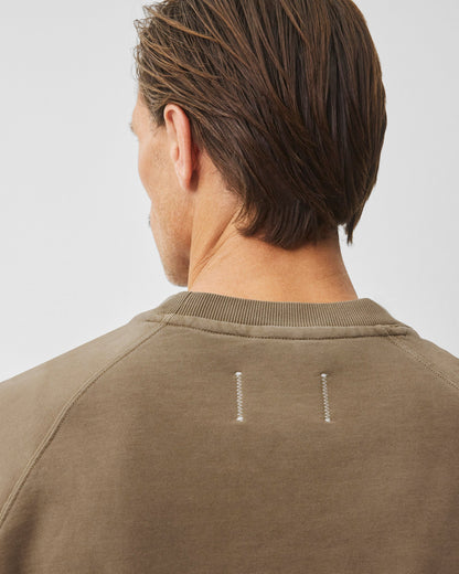 Midweight Terry Fadeaway Standard Crewneck