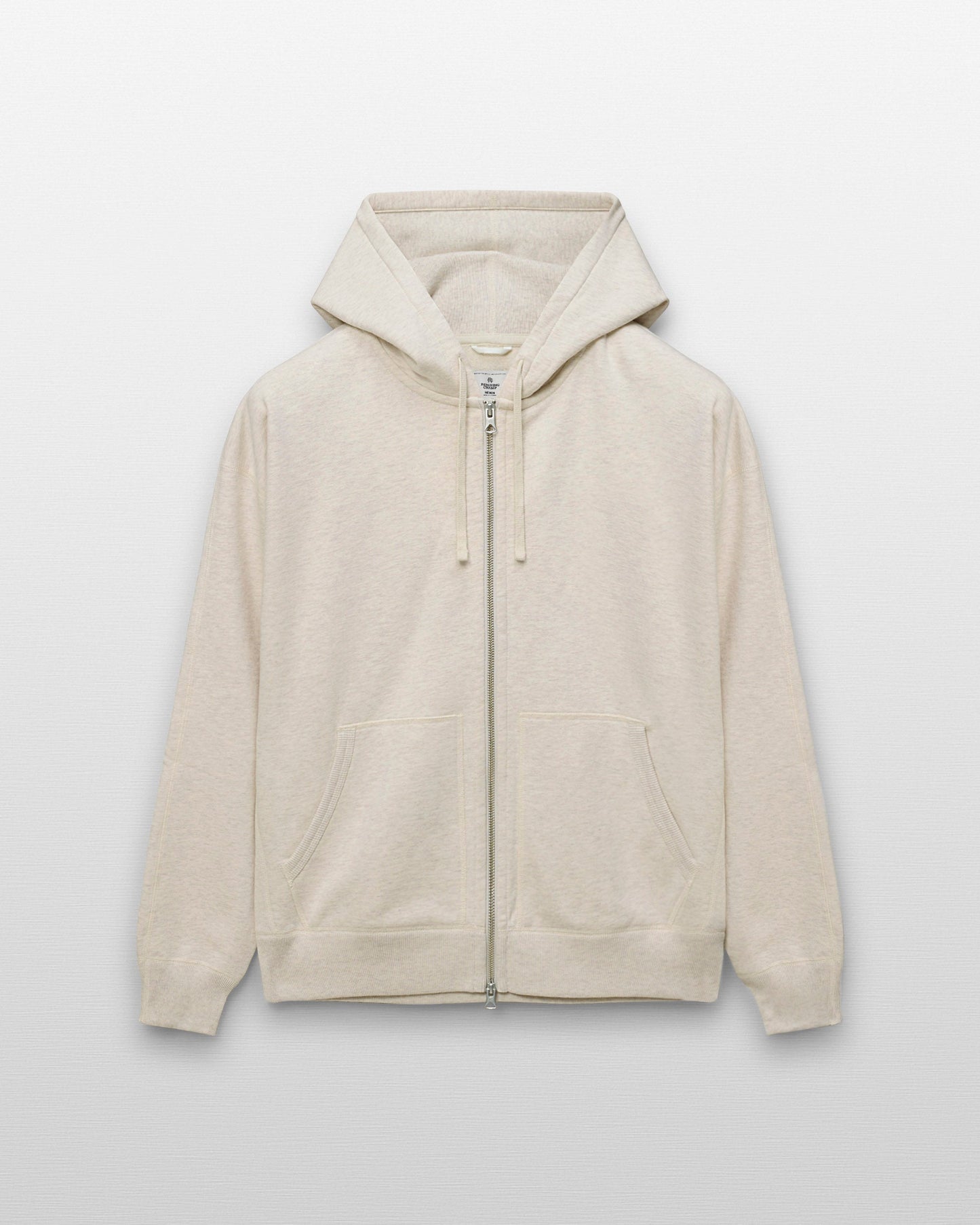 Midweight Terry Relaxed Zip Hoodie