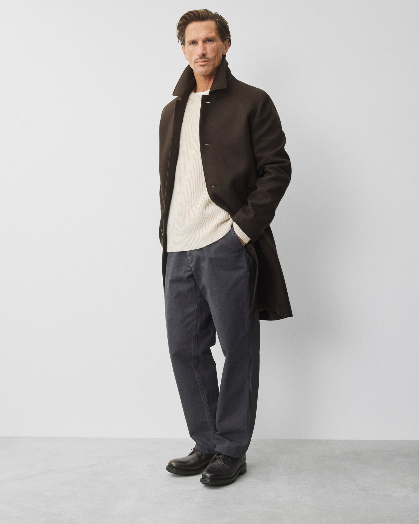 Wool Cashmere Scout Coat