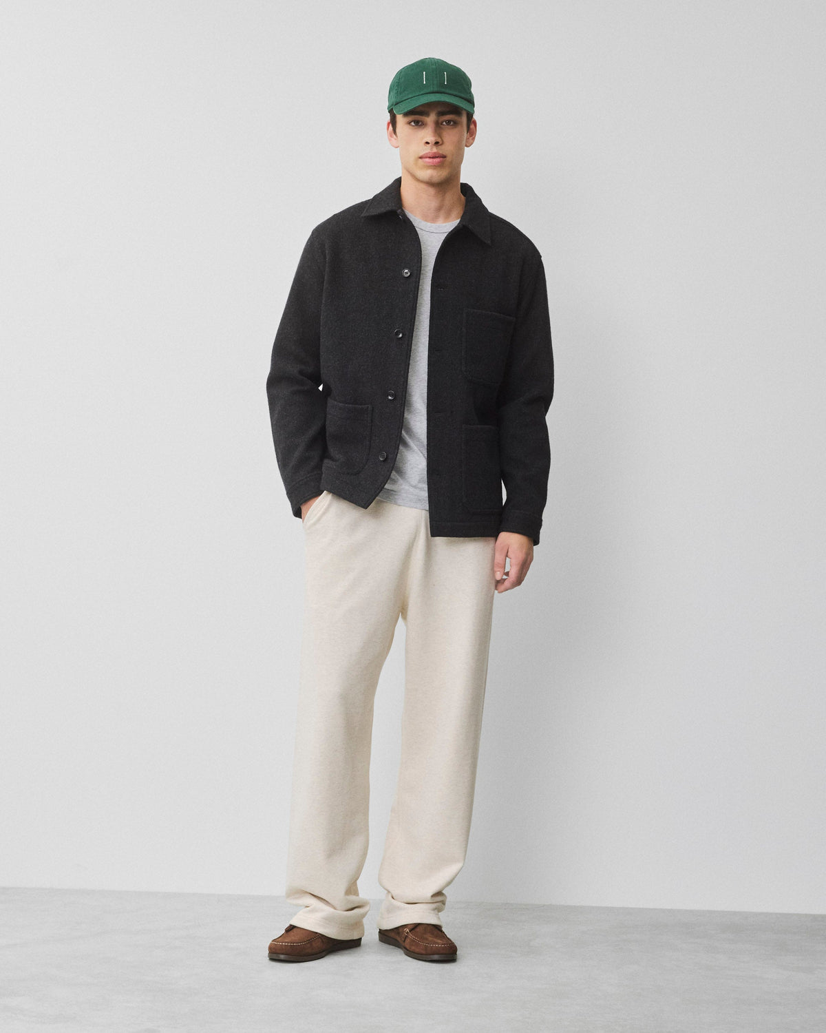 Wool Fleece Chore Jacket