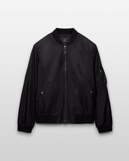 Nylon Twill Flight Jacket