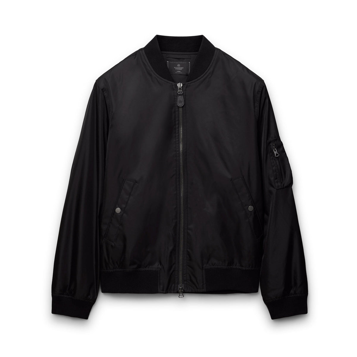 Nylon Twill Flight Jacket
