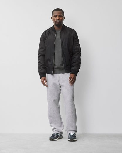 Nylon Twill Flight Jacket