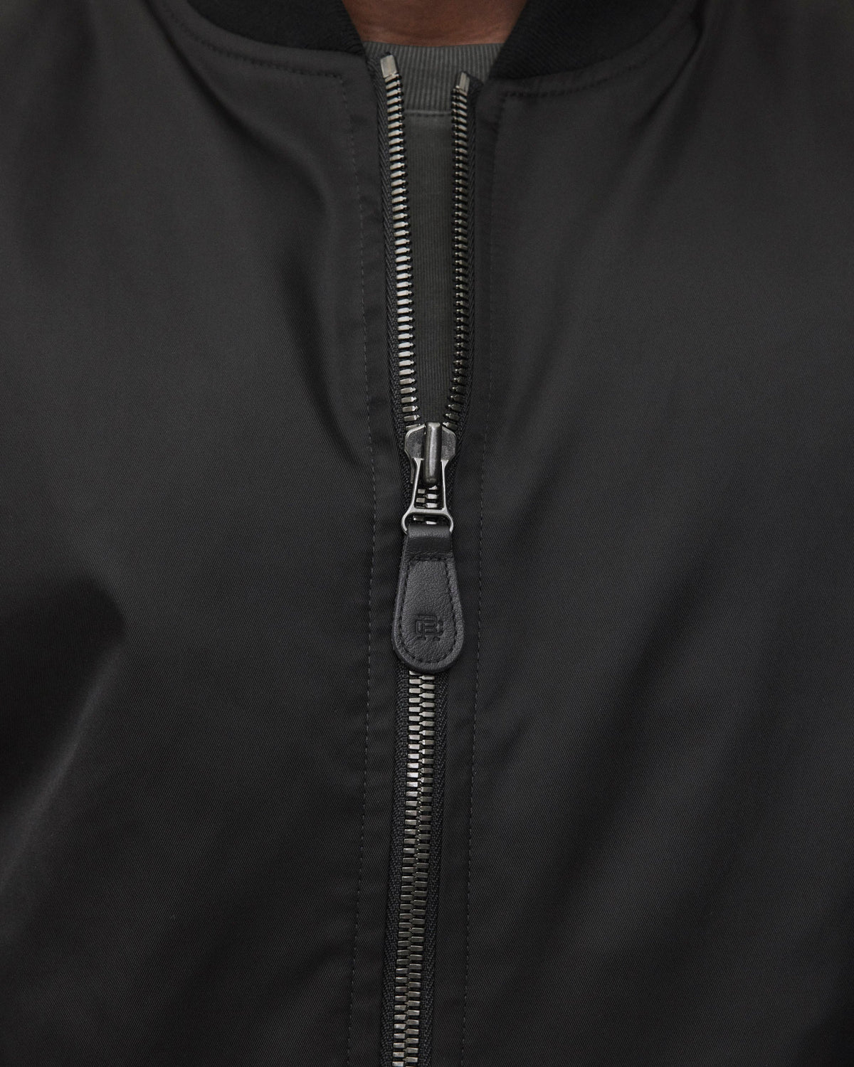 Nylon Twill Flight Jacket