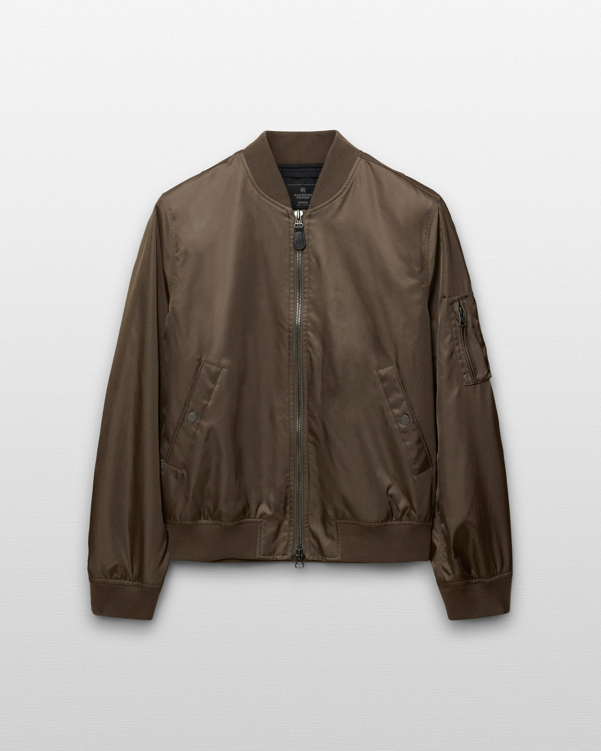Nylon Twill Flight Jacket