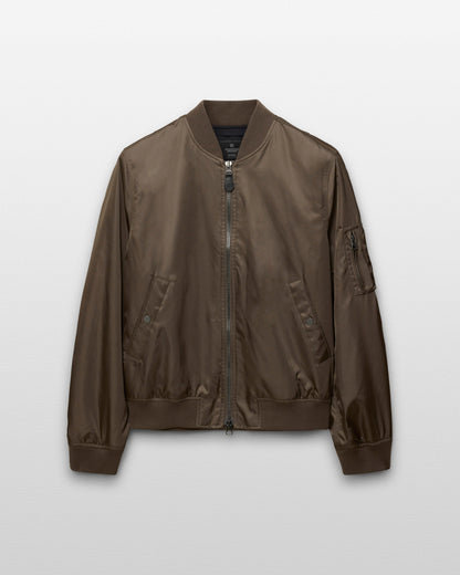 Nylon Twill Flight Jacket