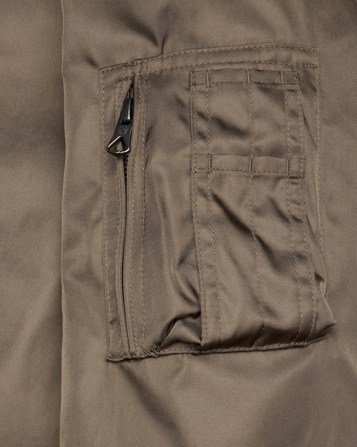 Nylon Twill Flight Jacket