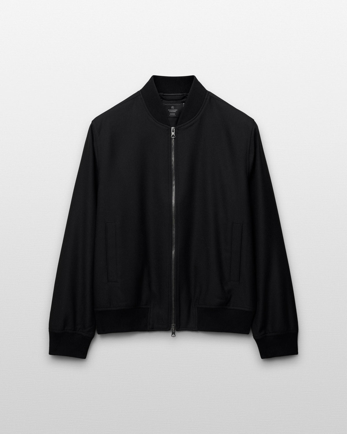 Wool Twill Bomber Jacket