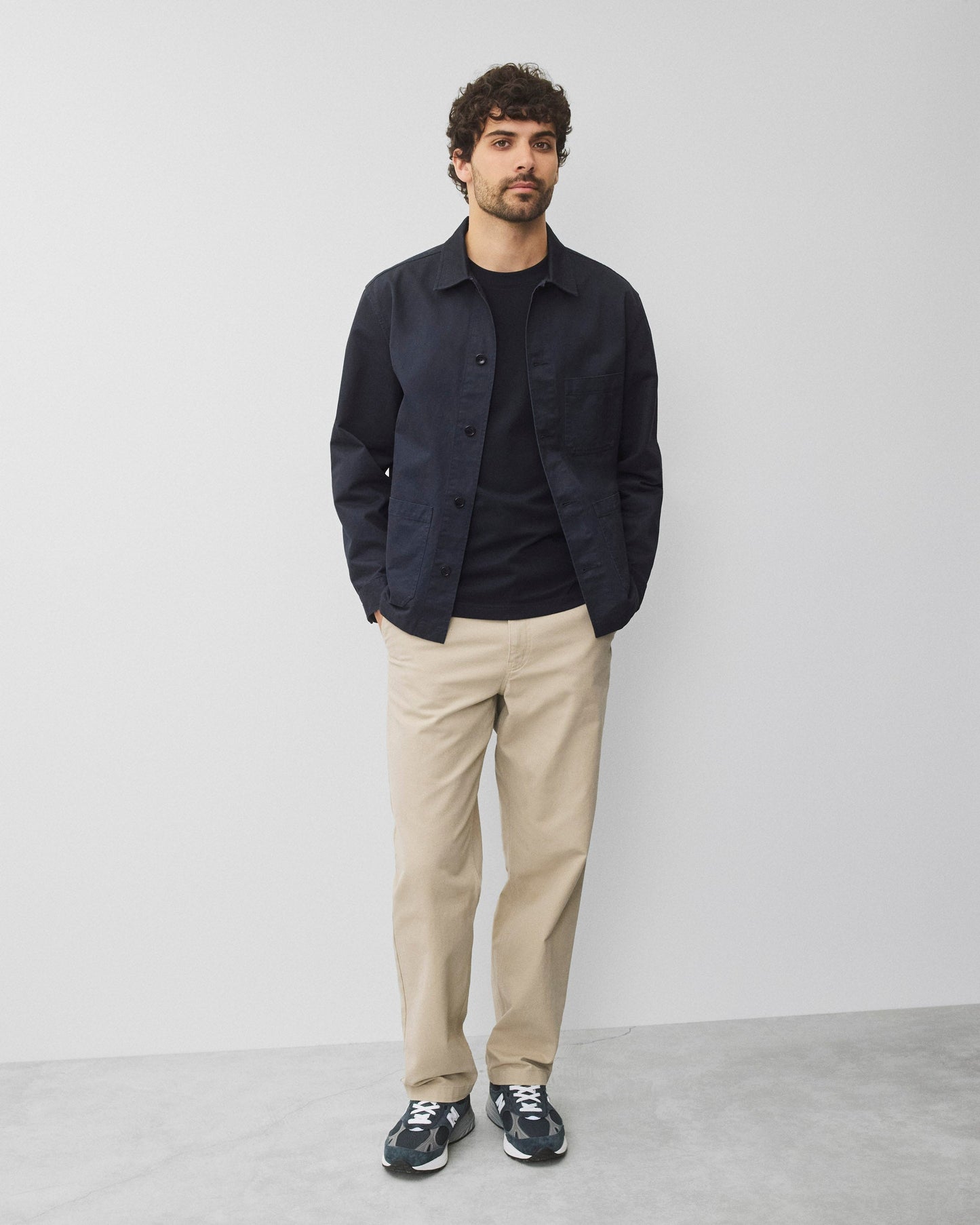 Cotton Chino Chore Jacket