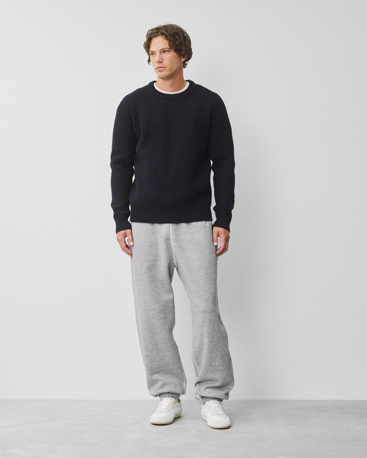 Brushed Fleece Relaxed Cuffed Sweatpant