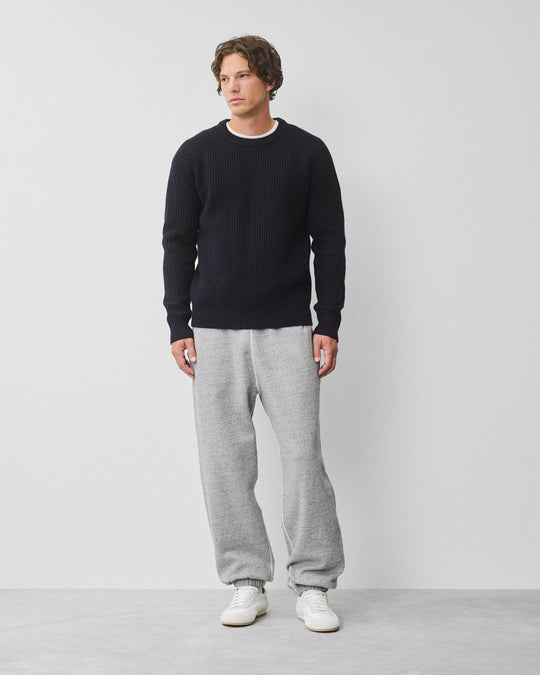 Brushed Fleece Relaxed Cuffed Sweatpant